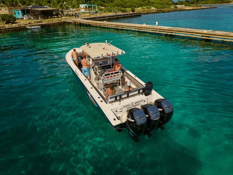 deg bvi powerboat charters and water taxi